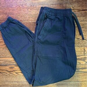 Abercrombie & Fitch Charcoal Black Utility Joggers Men’s M Loose Fit